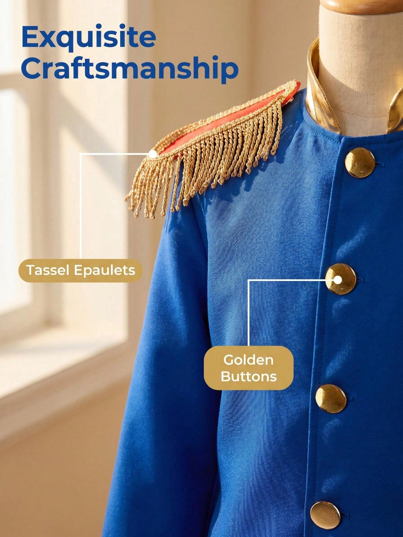 Royal Celebration Prince 3-Piece Costume Set For Boys
