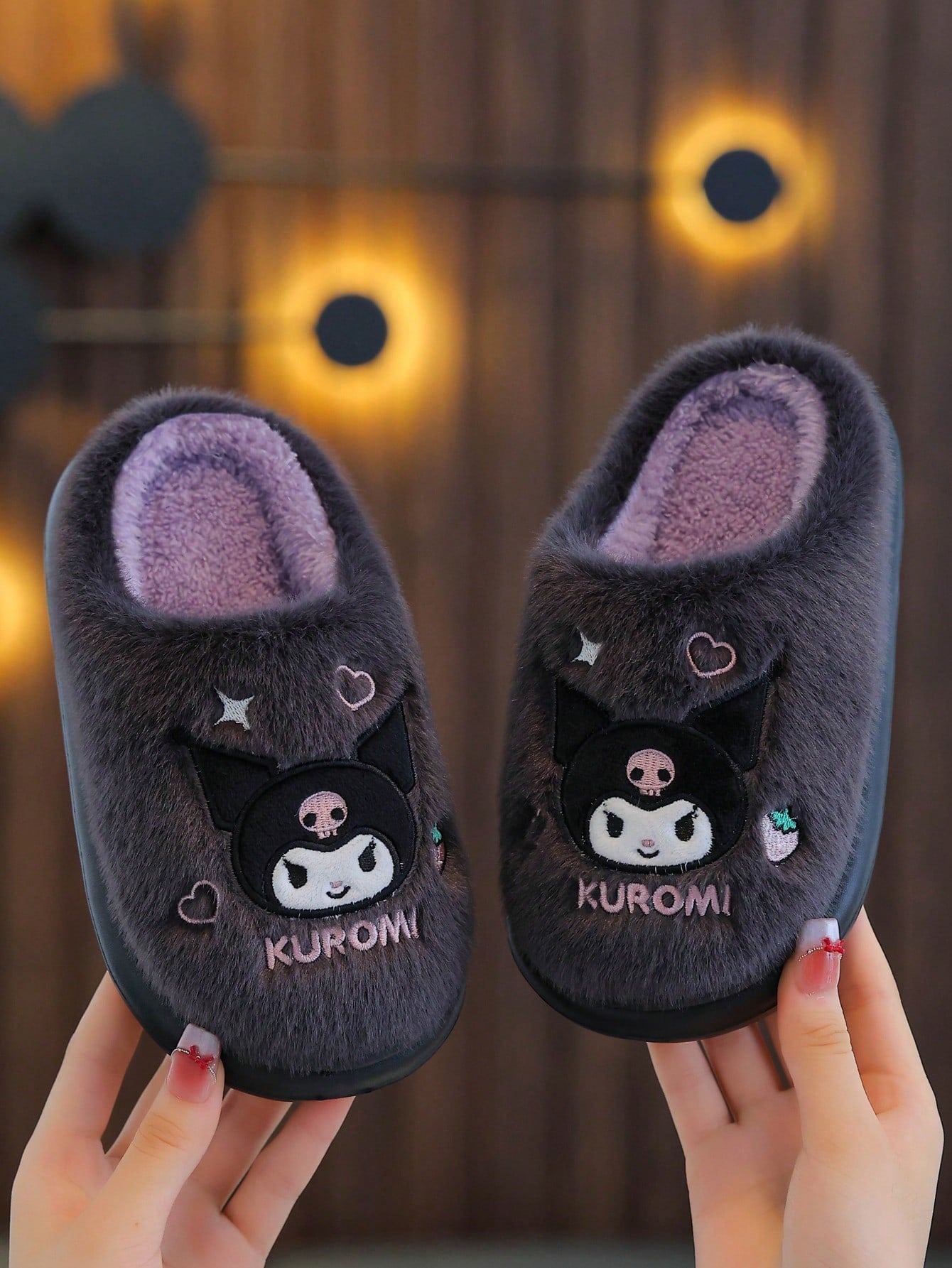 Cartoon Cute Pattern Comfortable Warm Floor Slippers