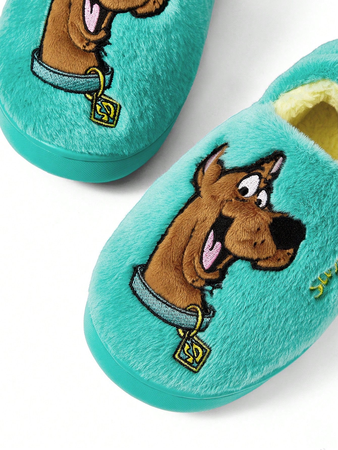 Green Children's Non-Slip Indoor Slippers Toddlers & Kids