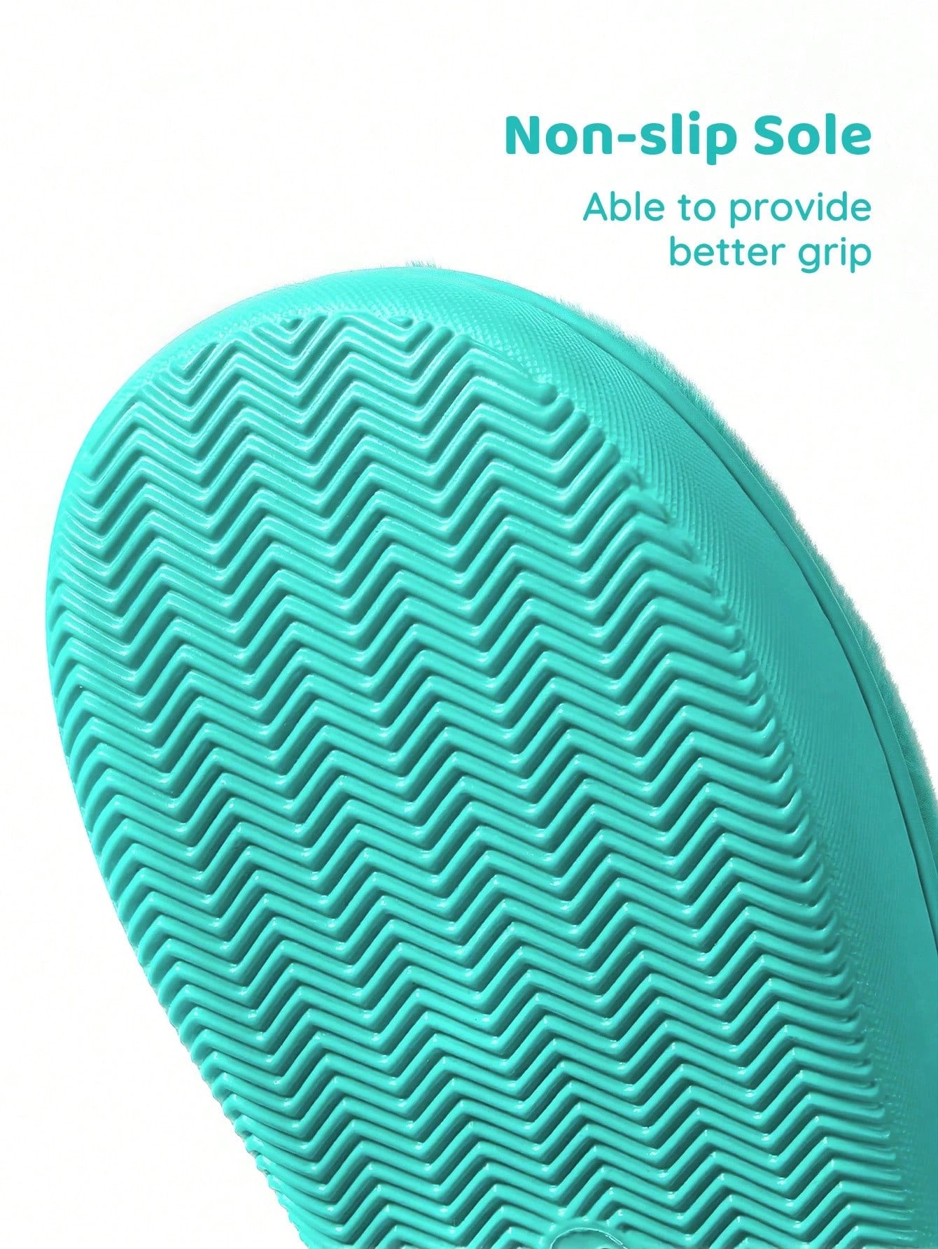 Green Children's Non-Slip Indoor Slippers Toddlers & Kids
