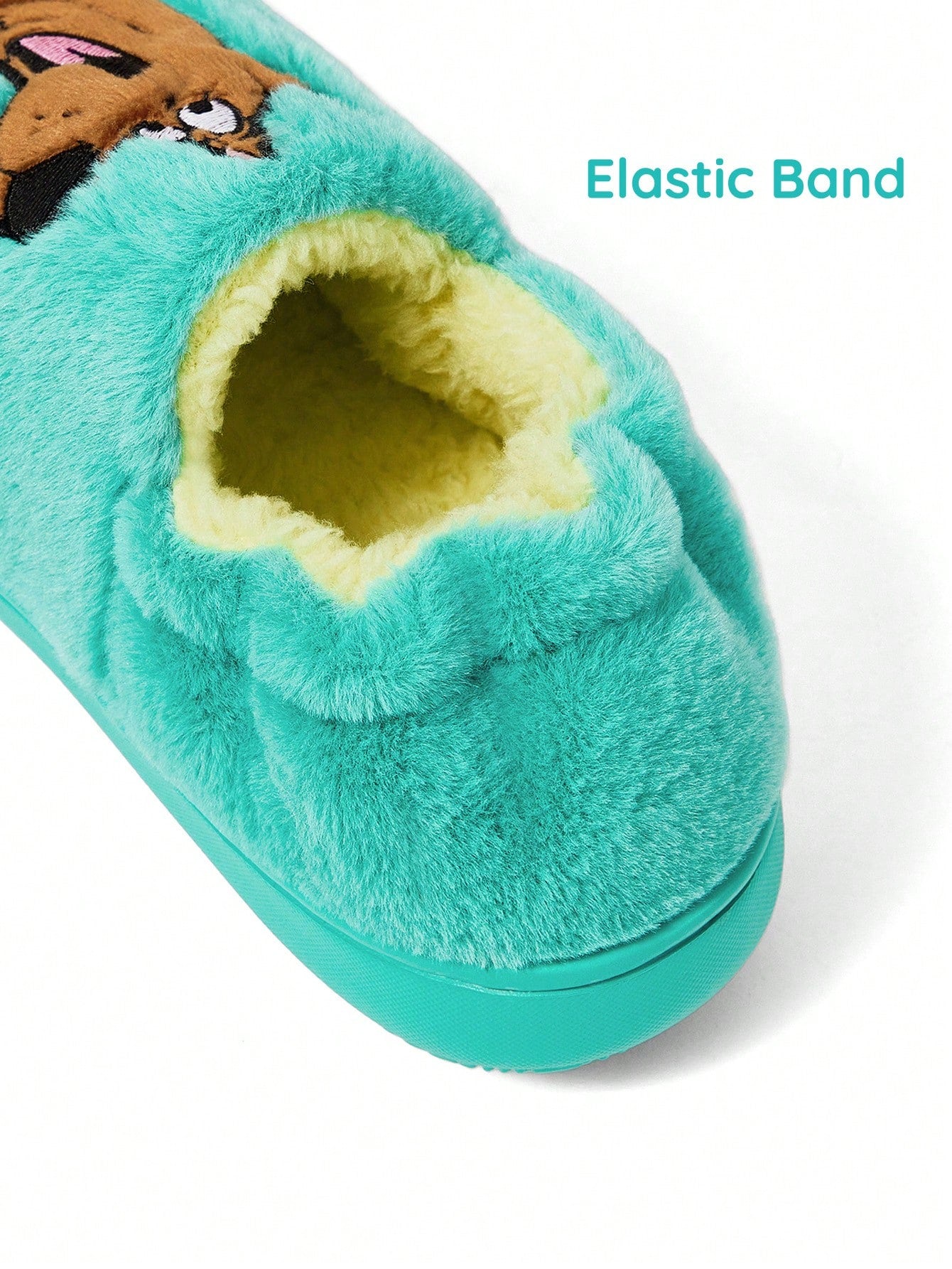 Green Children's Non-Slip Indoor Slippers Toddlers & Kids