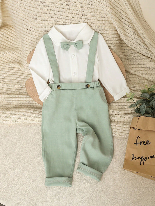 Baby Boys Cute Formal Gentleman Style Outfit