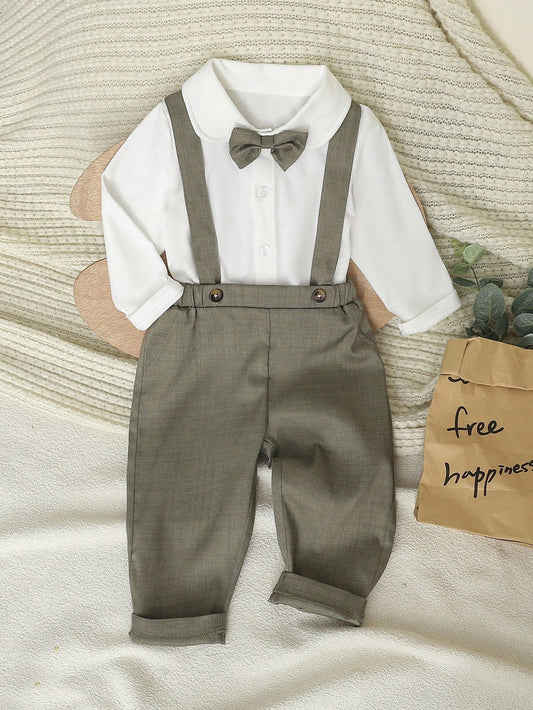 Baby Boys Cute Formal Gentleman Style Outfit
