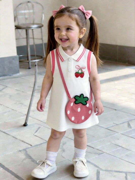 Mummy & Mee, 2pcs/Set Baby Girl Spring&Summer Casual Style