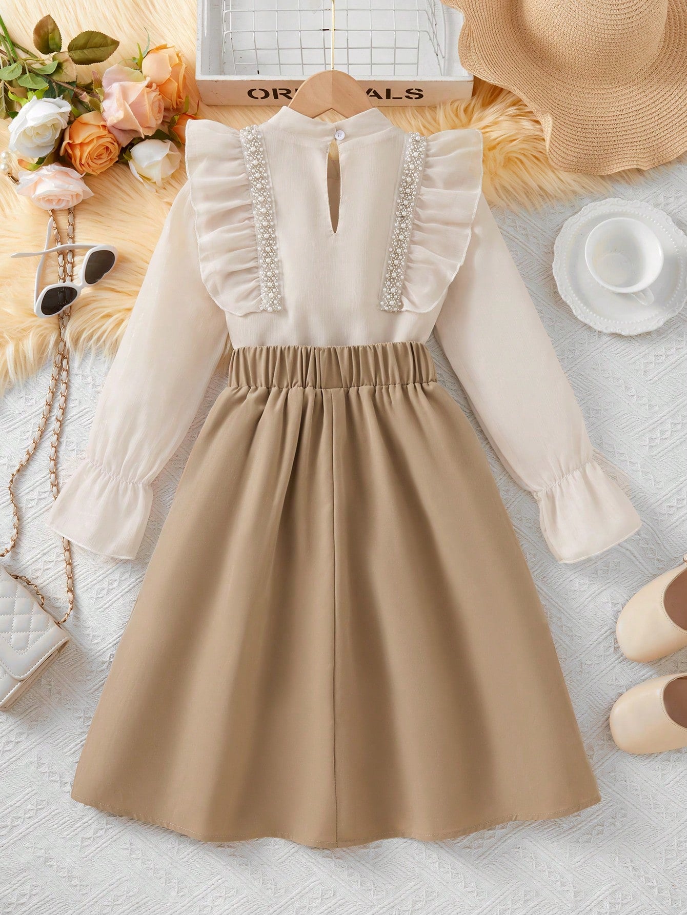 2pcs/Set Tween Girl Casual & Fashionable Style Outfit