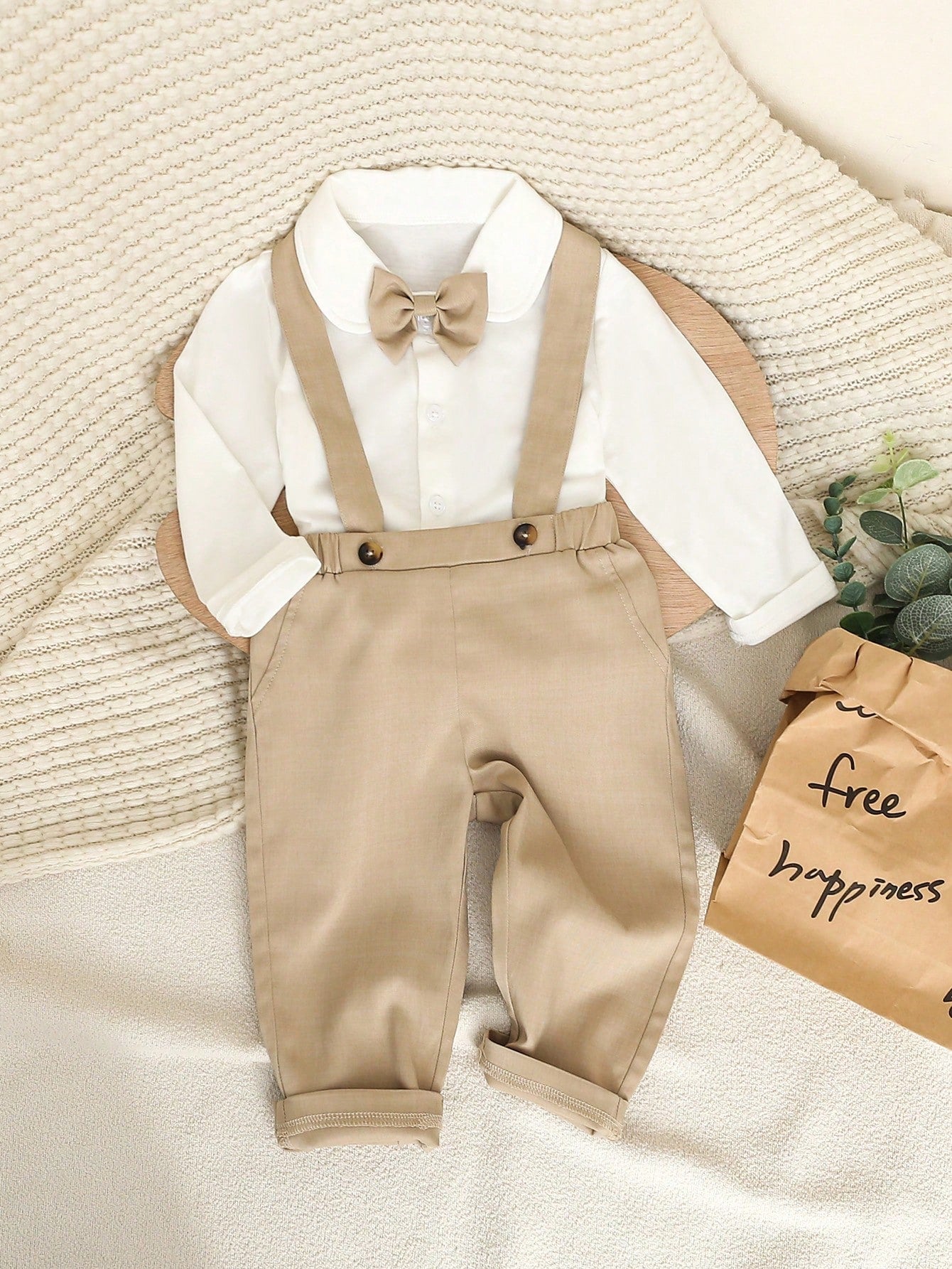 2pcs Toddler Boys' Formal Gentleman Outfit Set