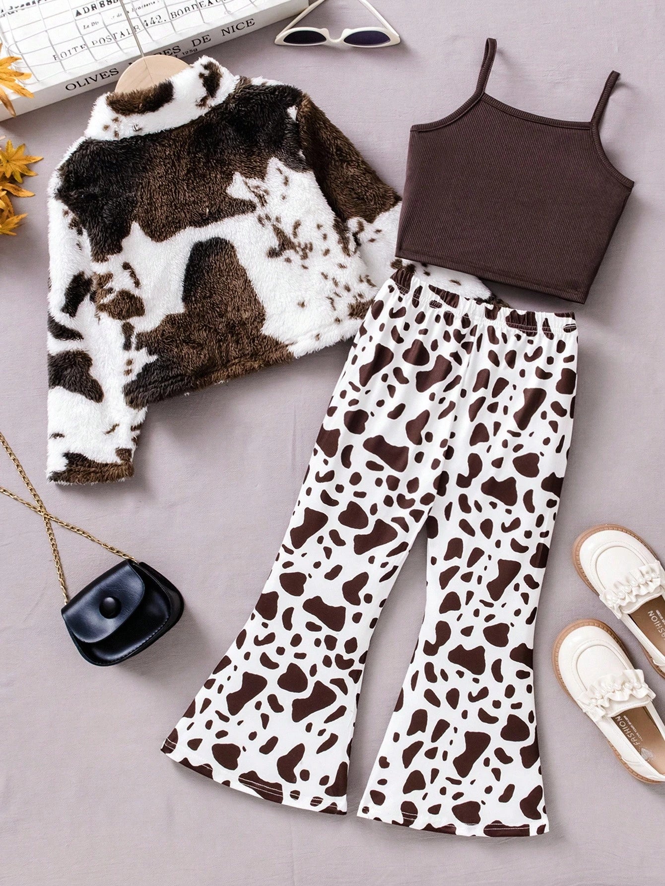 3pcs/Set Young Girl Fashion Outfit