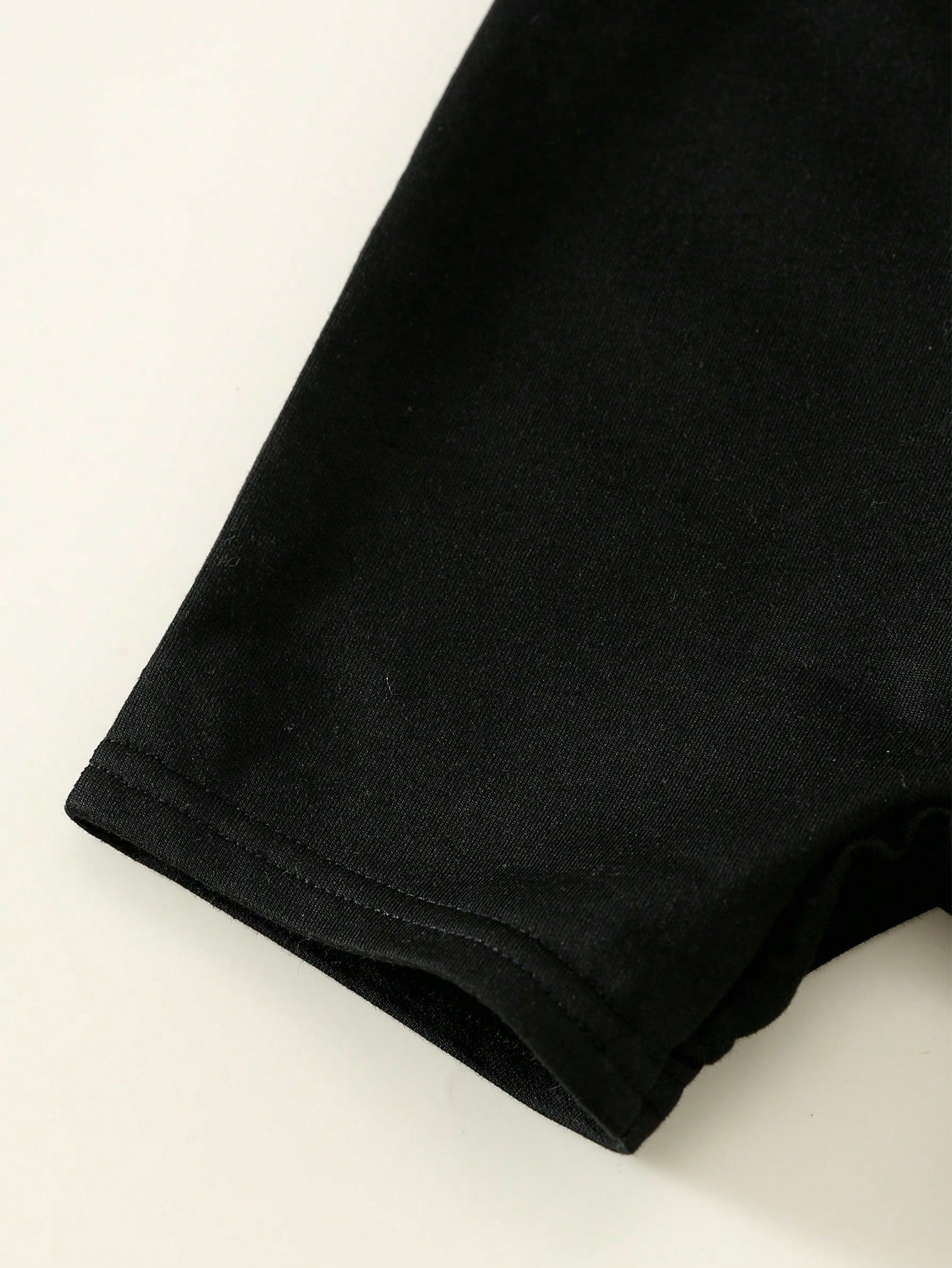 Letter & Racing Car Pattern Knit Soft Short Sleeve Romper