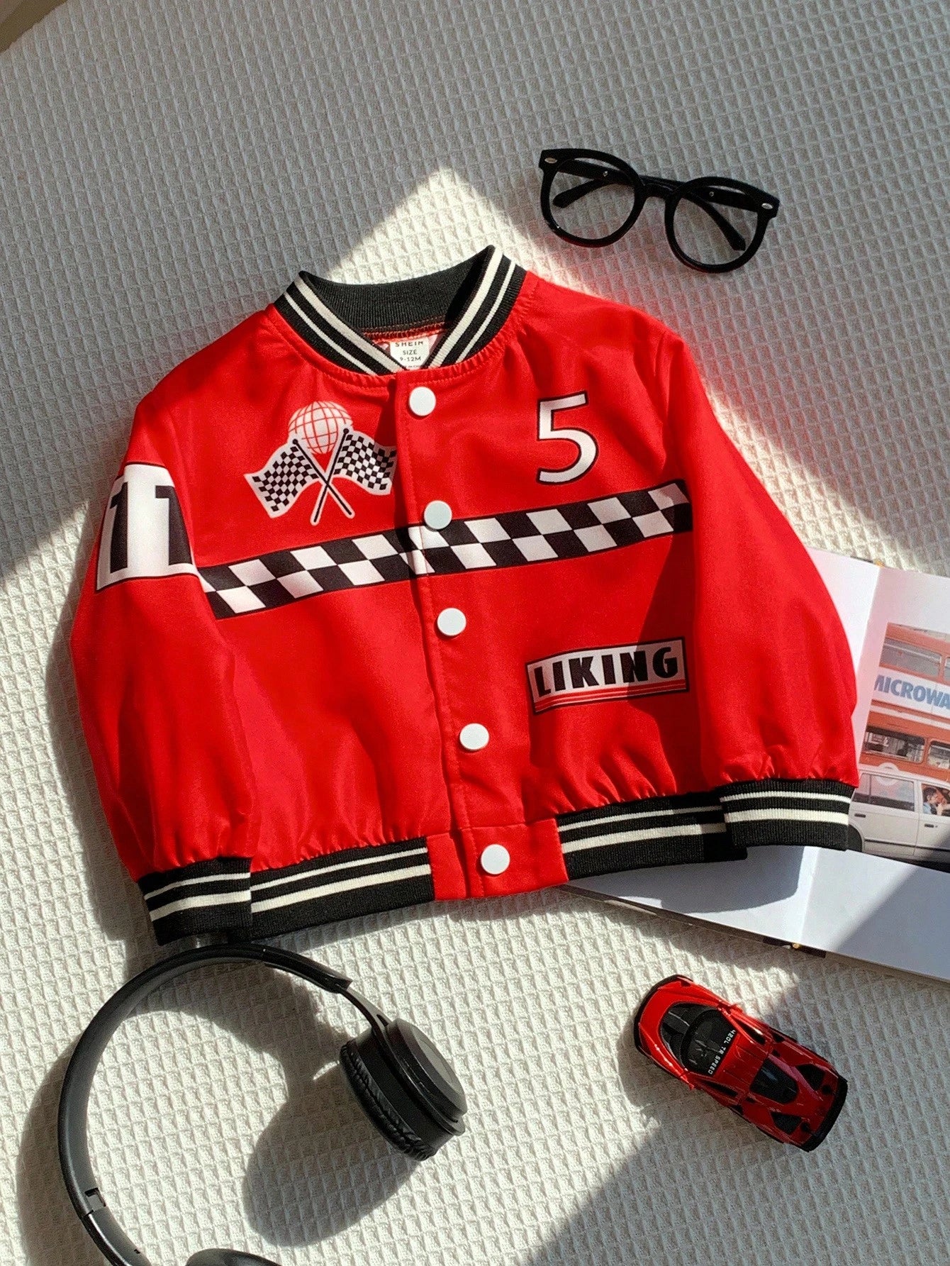 Color Block Casual Sports Streetwear Motorcycle Jacket