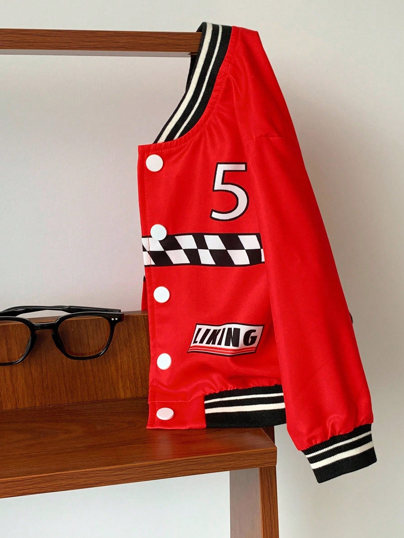 Color Block Casual Sports Streetwear Motorcycle Jacket Multicolor 2