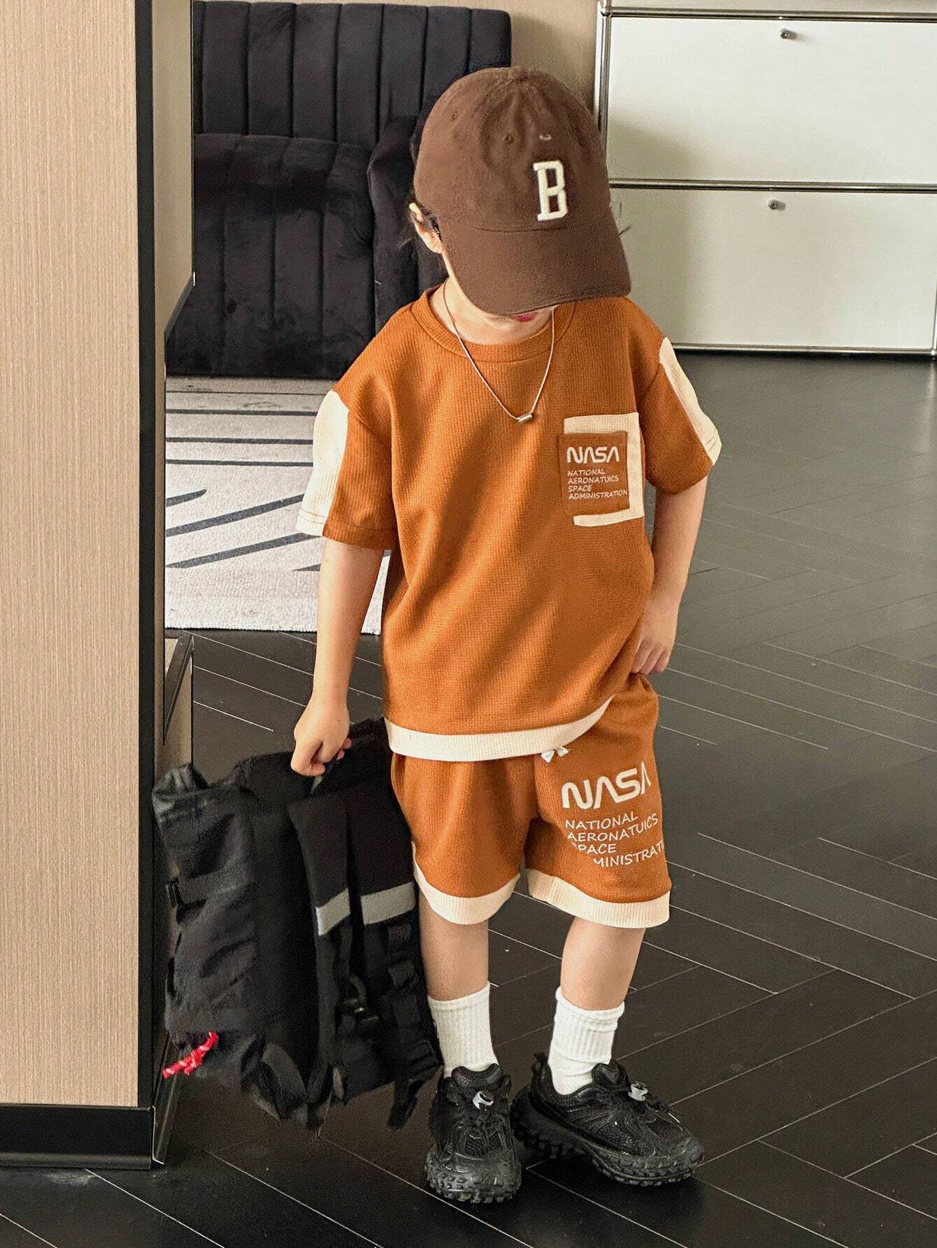 Young Boy Casual Sportswear Set
