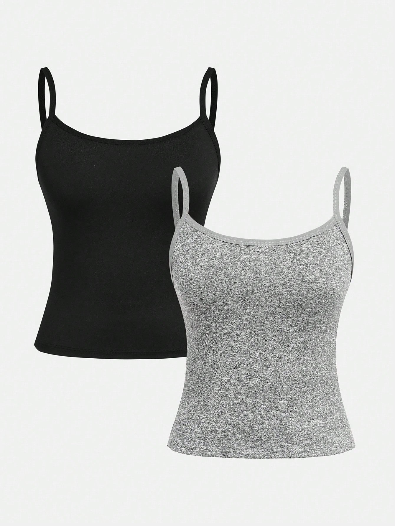 Teenage Girl Simplistic & Comfortable Skin-Friendly Camisole Bra Set Multicolor 2