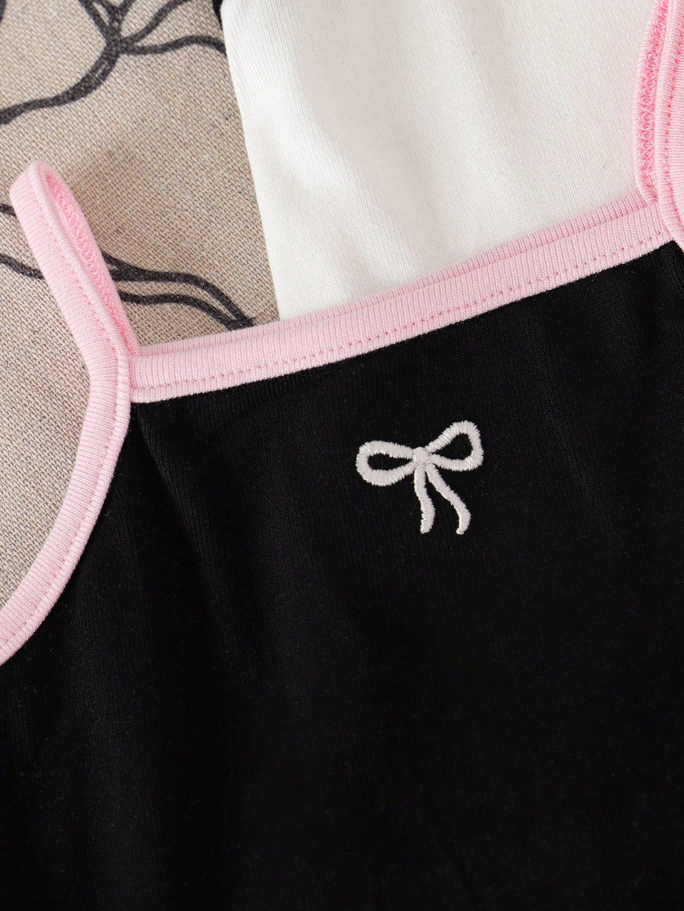 3pcs/Set Baby Girl Soft & Comfy Minimalist Sleeveless Dress Set