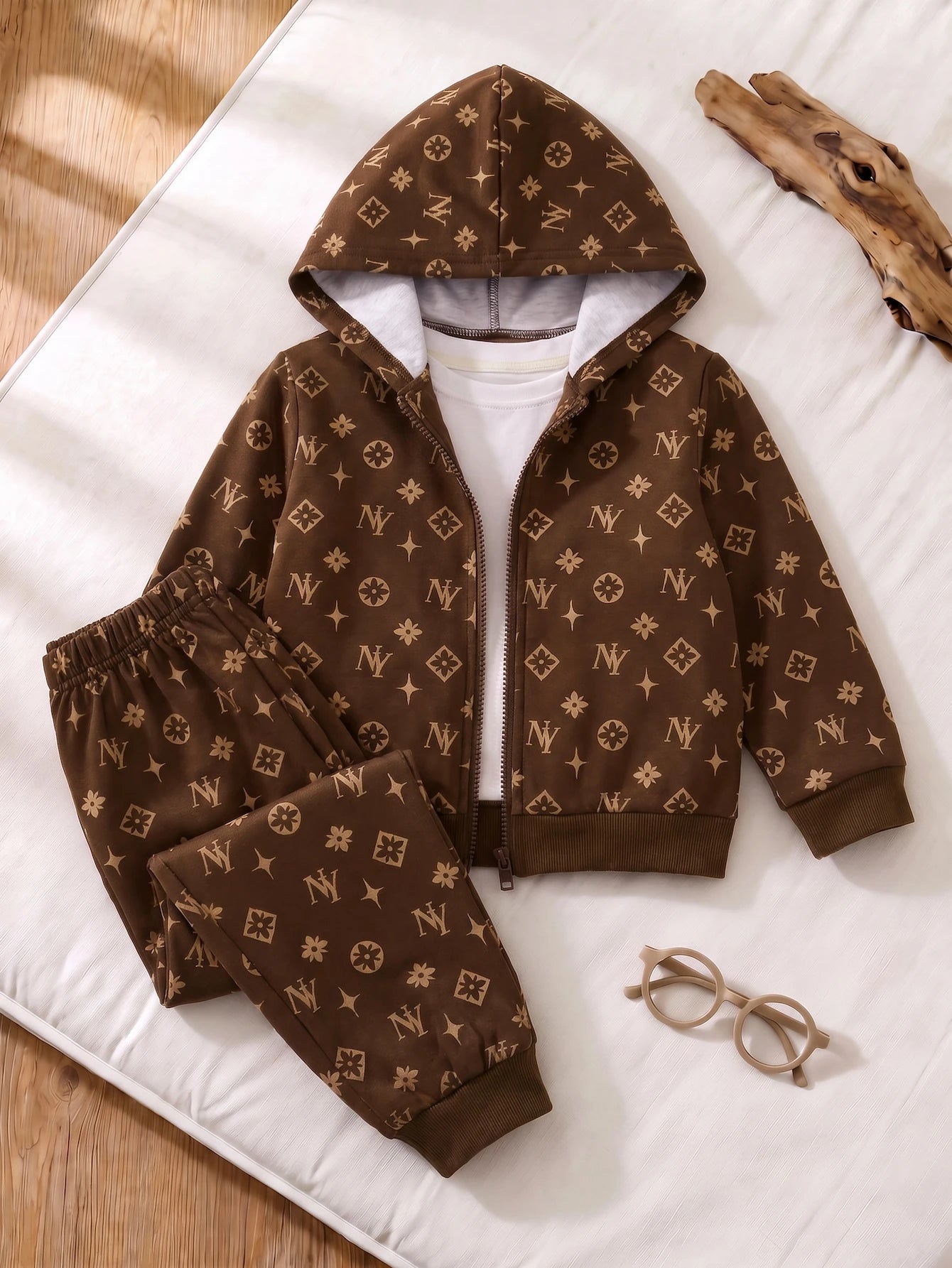 Boys' Hoodie Sweatshirt & Pants Set