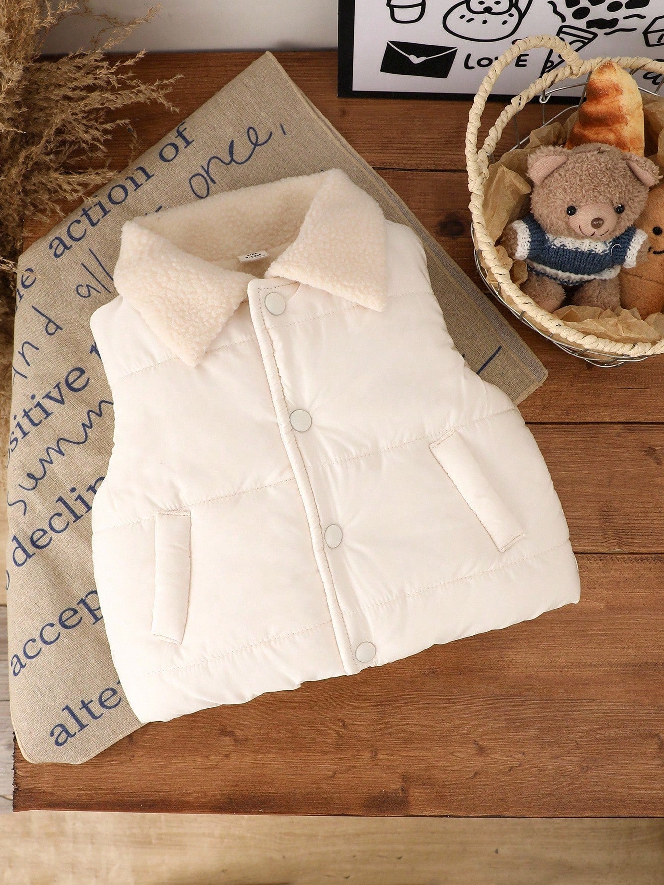 Coat Casual Style Warmer And Thicker Vest