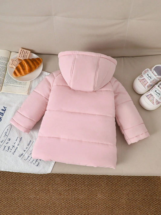 Coat Casual Style Long Sleeve Warmer Jacket Baby Girl Jacket Winter