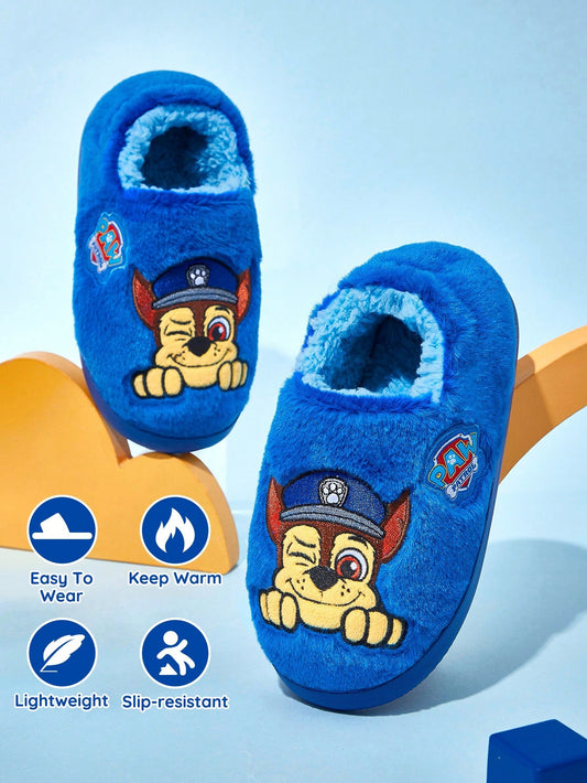 PAW Patrol Cute Embroidery Chase Cartoon Chase Blue Boys
