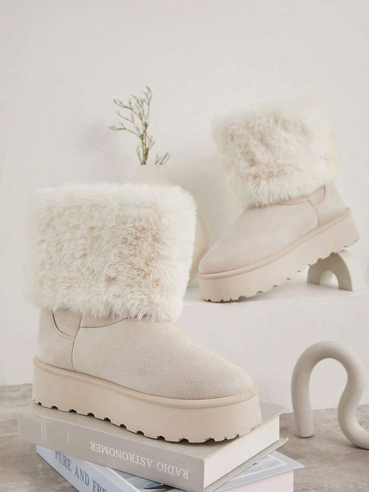 Women's Platform Boots Ankle Boots Eur26-27
