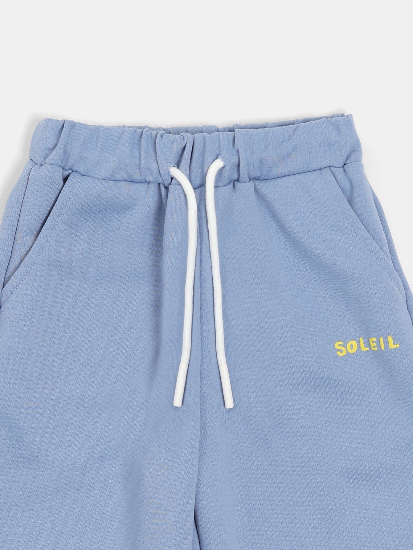 Boys Sun Logo Tank Top And Elastic Waist Jogger Pants Casual Two Piece Set