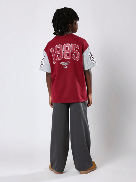Department Youth Varsity T-Shirt 1985 Limited Edition Two Piece Coordinates