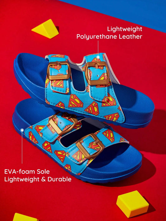 Cartoon Navy Blue Children's Slippers