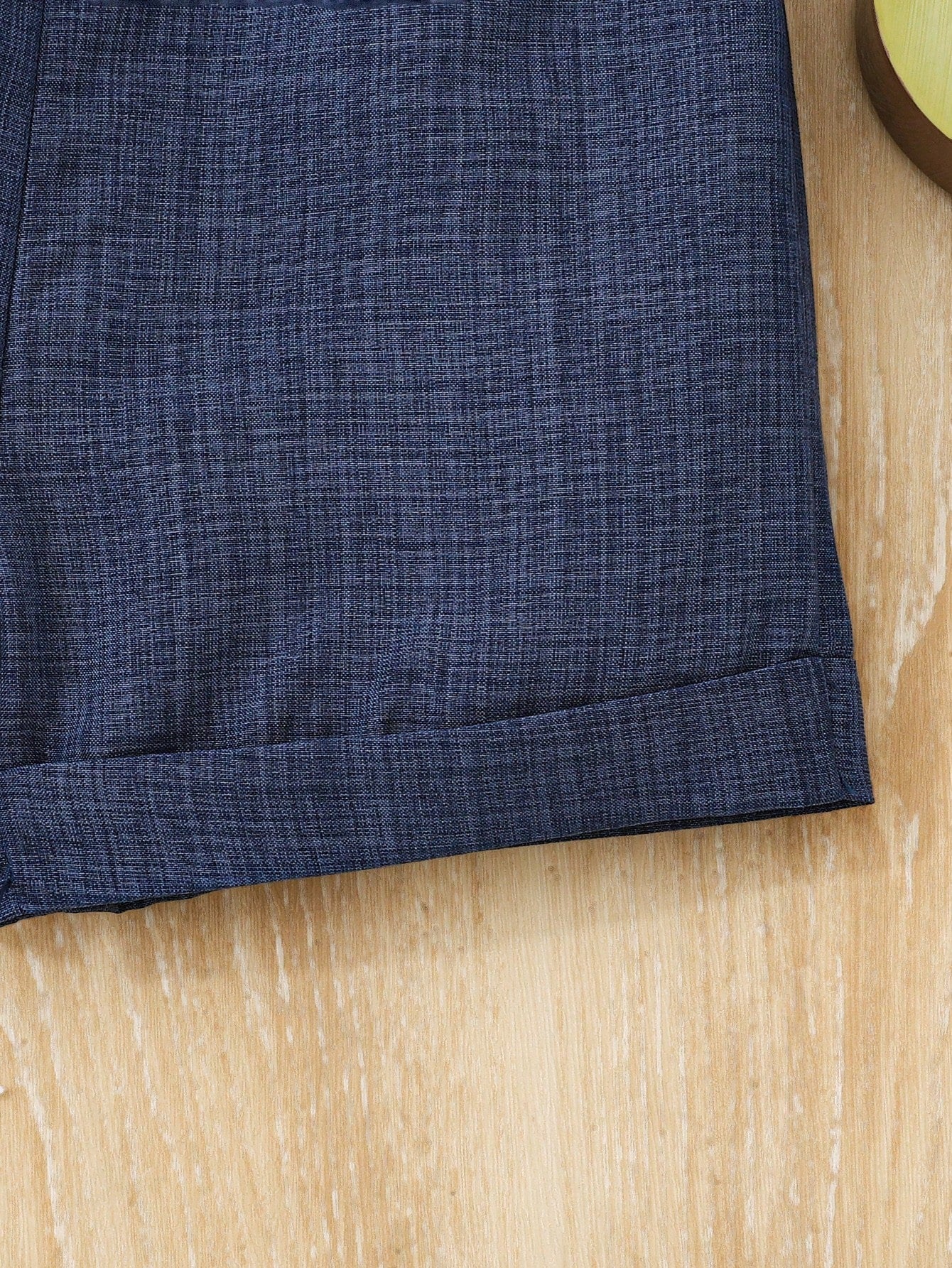 Vintage Style Shirt With Bowtie + Jacquard Blue Suspender Shorts
