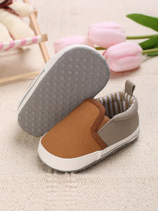 Soft Sole Anti-Slip Sneakers With Hook And Loop