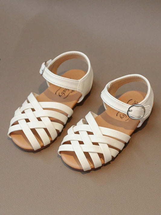 Baby Girls' Sandals, Kids' Flat Casual Princess ShoesS