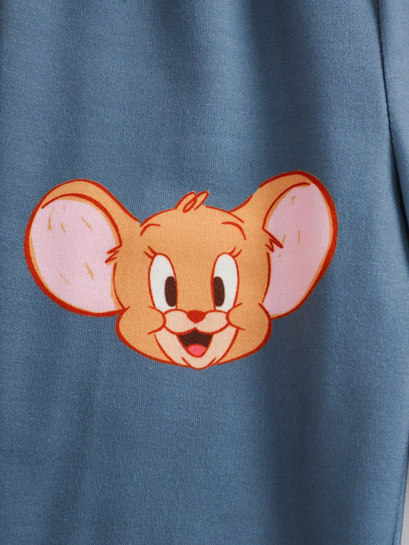 TOM & JERRY Baby Boy Cartoon Print Sweatshirt & Sweatpants Set