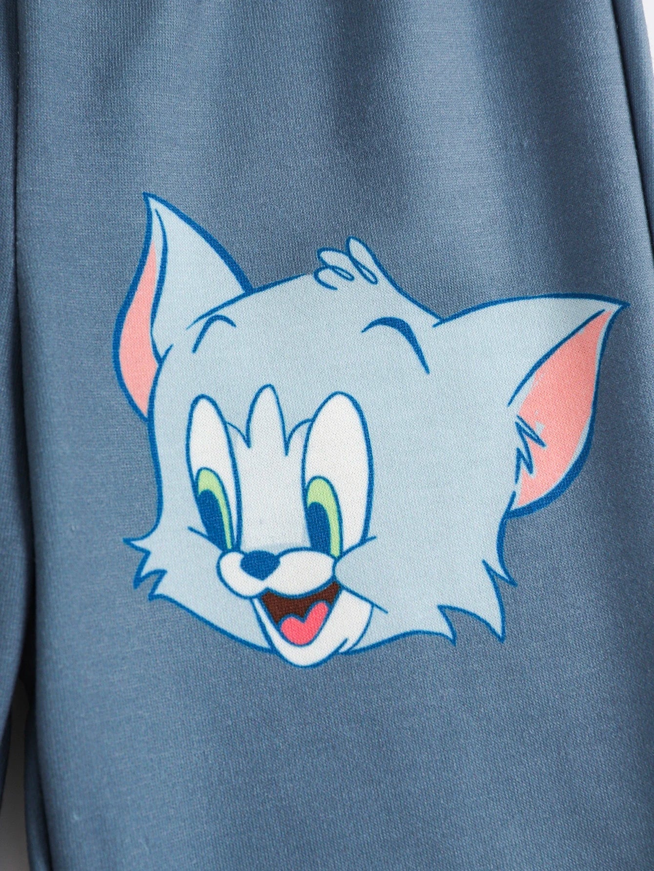 TOM & JERRY Baby Boy Cartoon Print Sweatshirt & Sweatpants Set