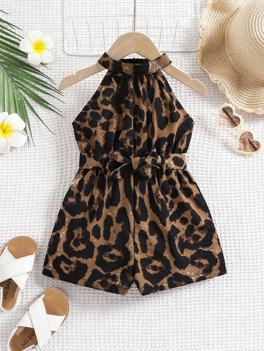 Cute Floral Print Romper