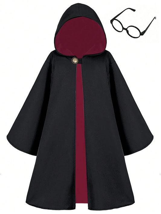 Unisex Kids Magic Cloak Costume For Party And Holiday