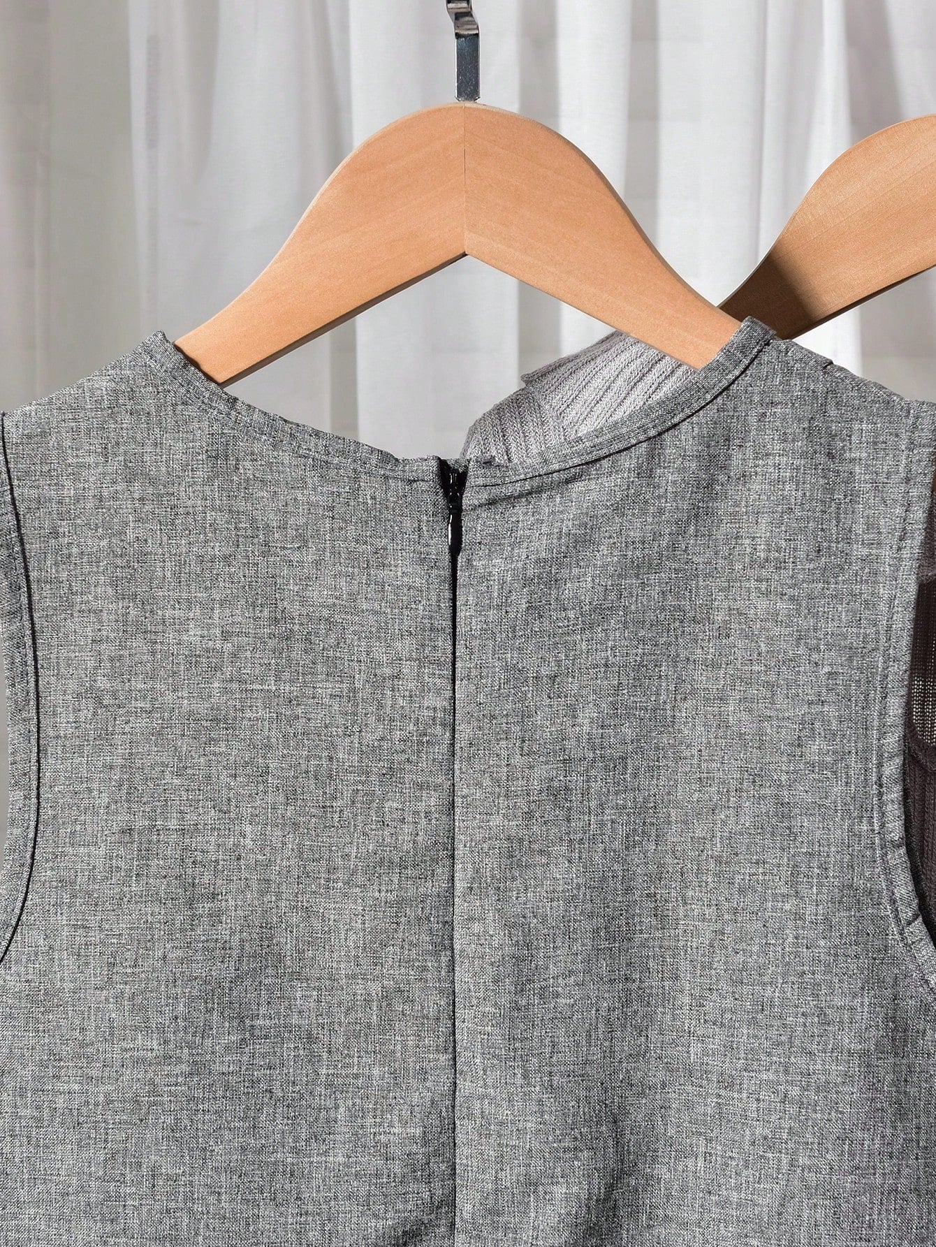 Bow Decor Vest & Ribbed Frill Trim Base Layer Top & Frill Trim Straight Leg Pants 3 Pieces Set