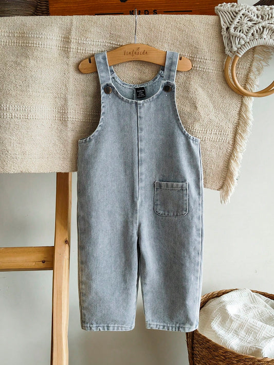 Vintaside Kids Baby Boy Fashionable Sleeveless Jumpsuit
