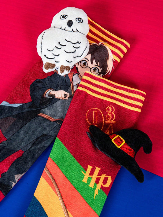 Warner Bros 1 Pair Cute Harry Potter Themed Over-The-Knee Socks