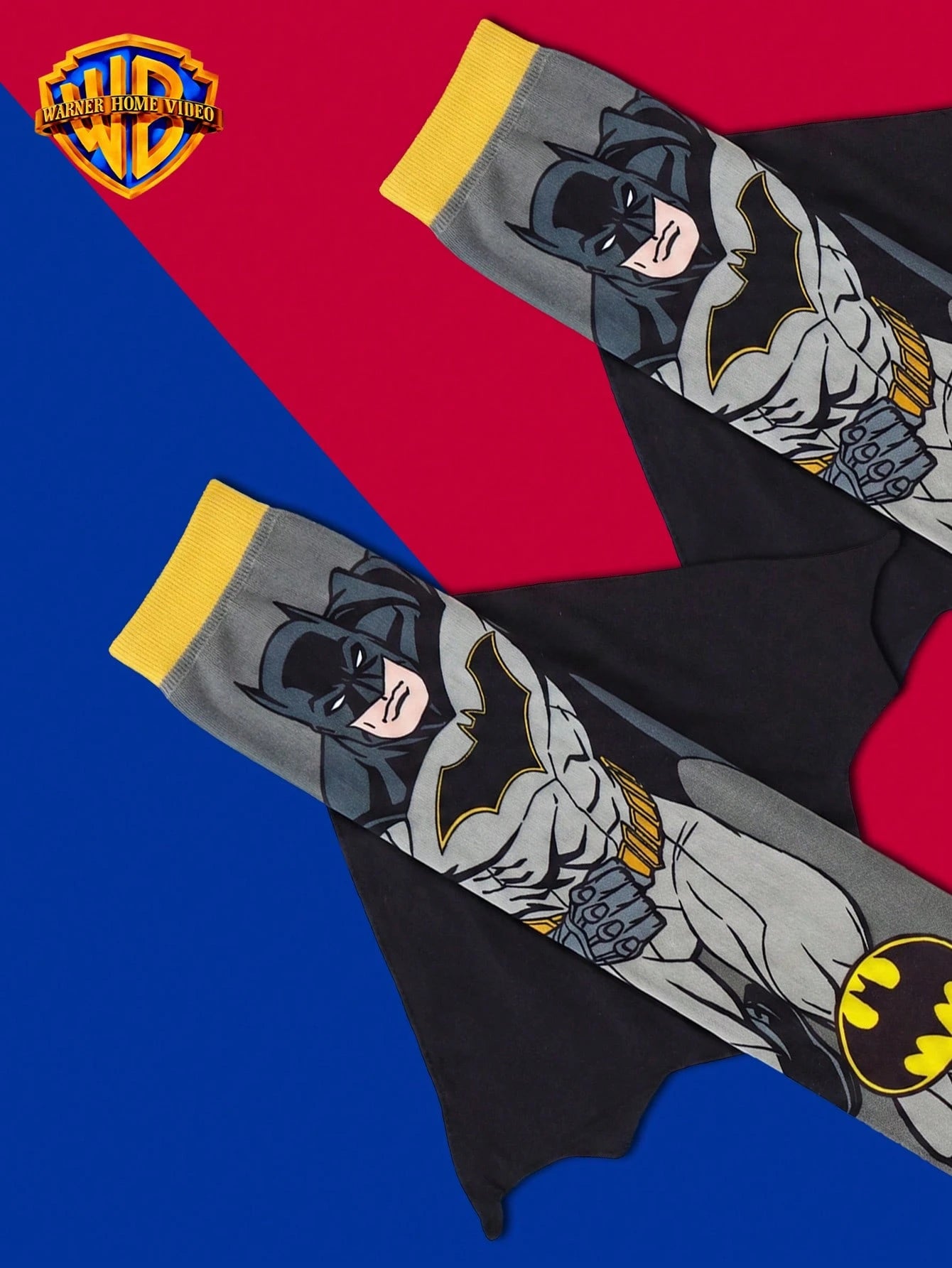 1 Pair Cute Superhero Fan Knee-High Socks And Fashionable Children's High Socks