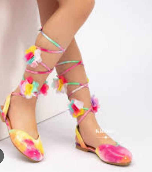 Multicolor Sandals For Girls