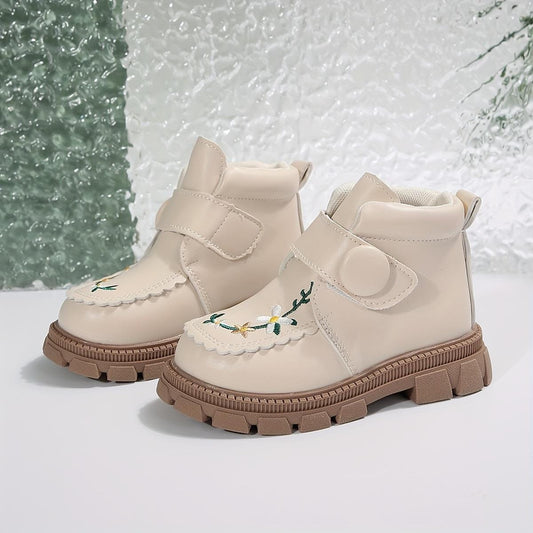 Embroidered Design, Soft Sole, Slip-On Flats Shoes