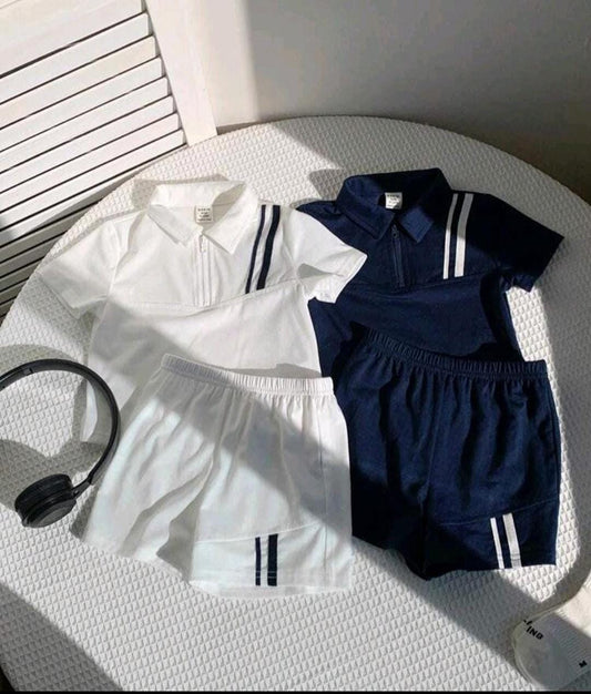 Classic Polo T-Shirt & Shorts Co-Ord Set