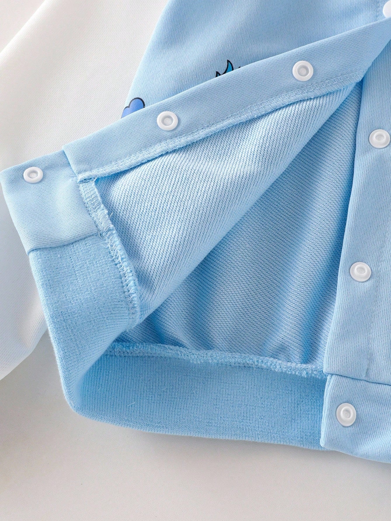 Young Girl Letter & Cartoon Print Long Sleeve Baseball Collar Jacket And Pleated Mini Skirt