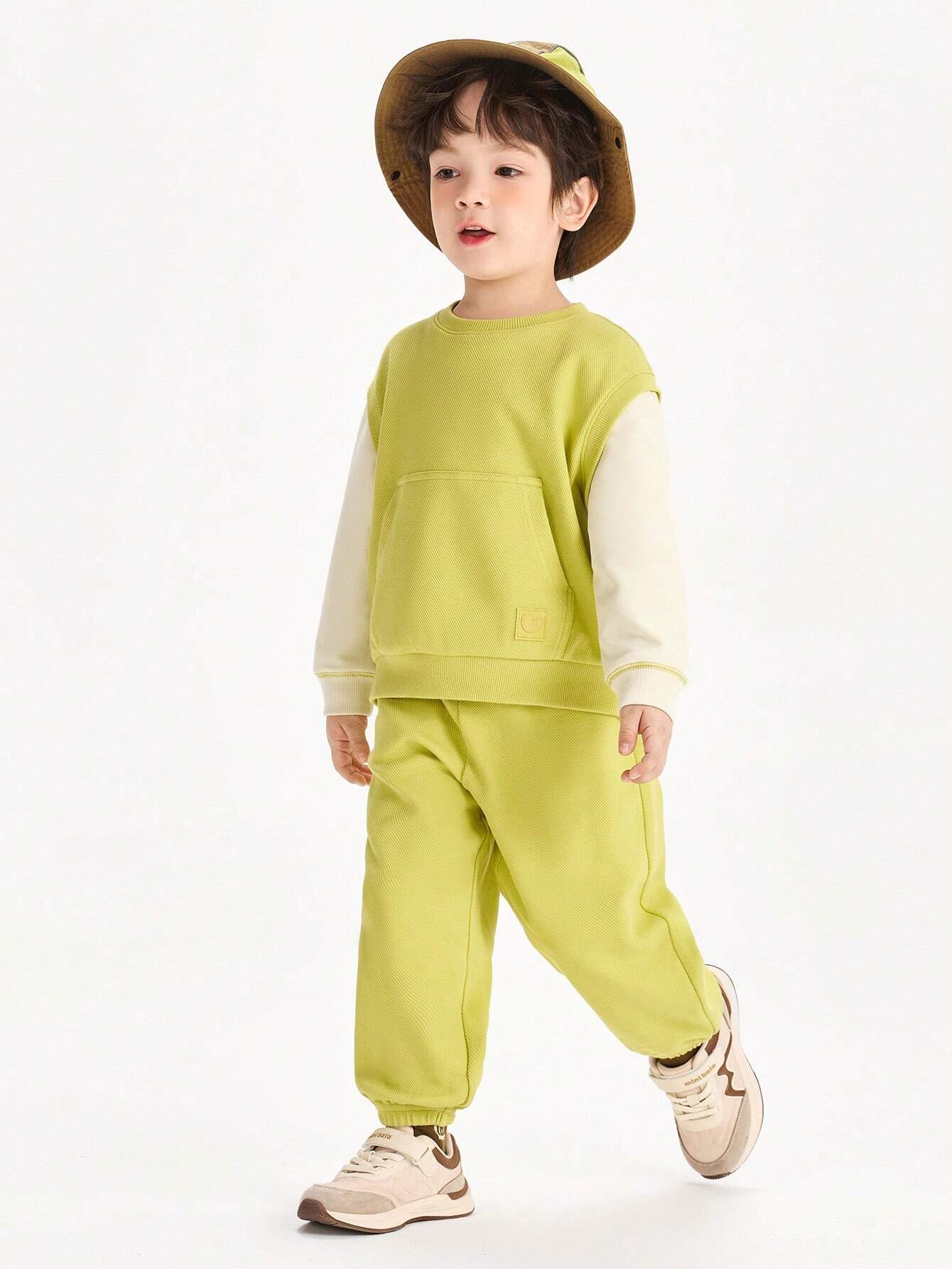 mini bala Boys' Long-Sleeve Set