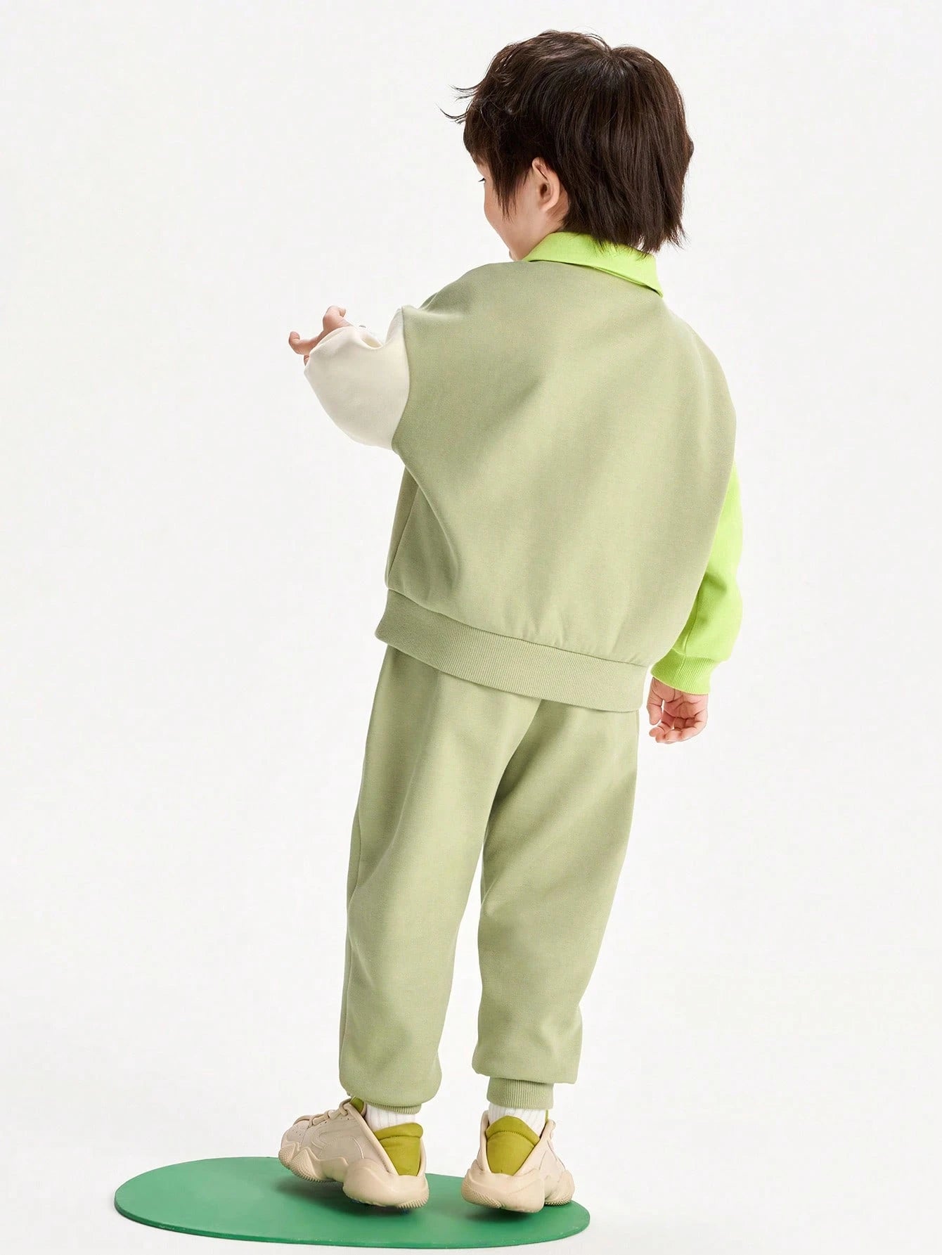 mini bala Boys' Stylish Long-Sleeve Tracksuit
