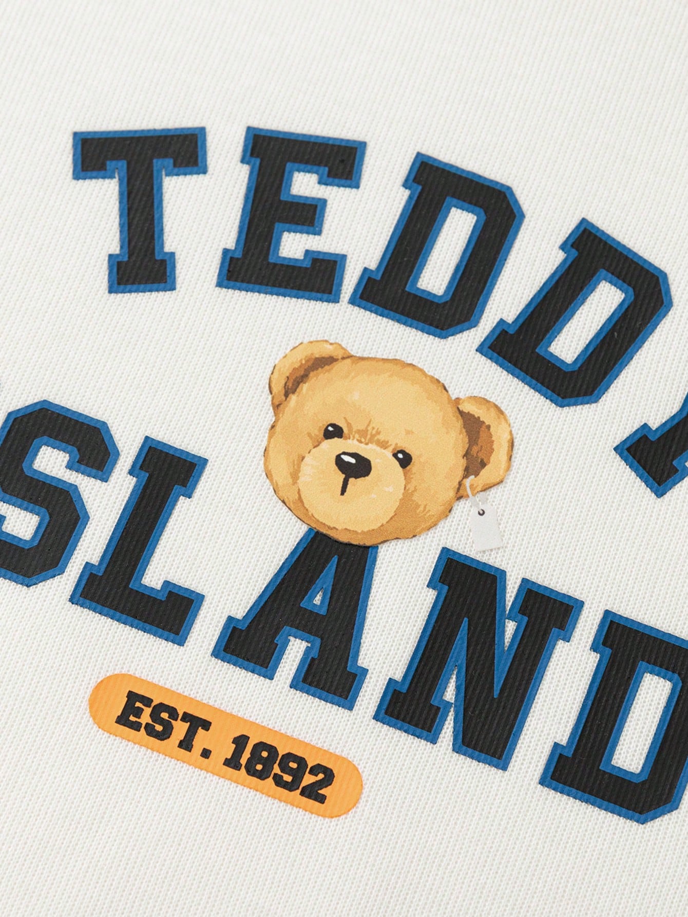 Teddy Bear Two-Layer Long Sleeve Tee